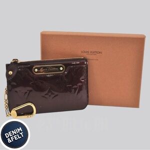 Louis Vuitton Amarante Monogram Vernis Pochette Clefs Key Pouch | PRELOVED!!🖤🖤